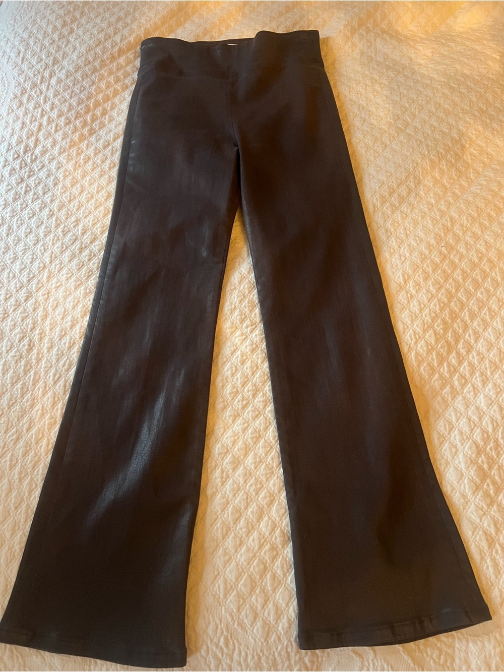 Frame Jet Set Cropped Mini Bootcut Espresso Coated - Picture 5 of 7